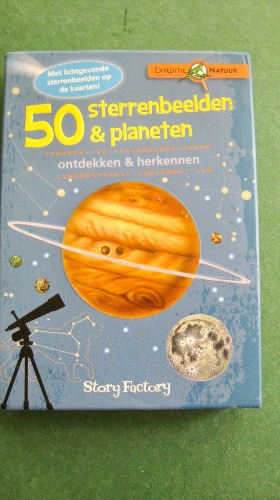 Spel 50 sterrenbeelden & planeten, Boeken, Ophalen of Verzenden, Zo goed als nieuw, Non-fictie