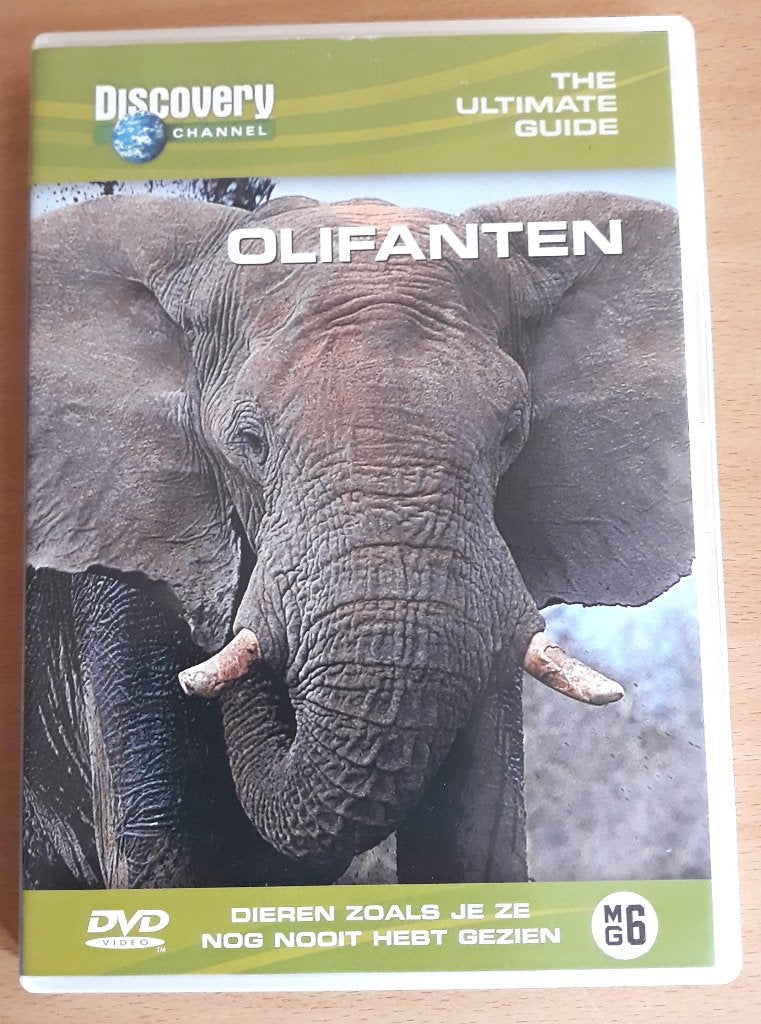 Discovery Channel: Olifanten - Krasloos DVD Schijfje, Cd's en Dvd's, Dvd's | Documentaire en Educatief, Engels, Alle leeftijden