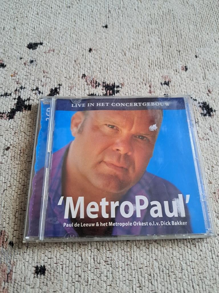 Paul de Leeuw & Metropole Orkest - 'MetroPaul' 1CD aanwezig!, Ophalen of Verzenden, Zo goed als nieuw