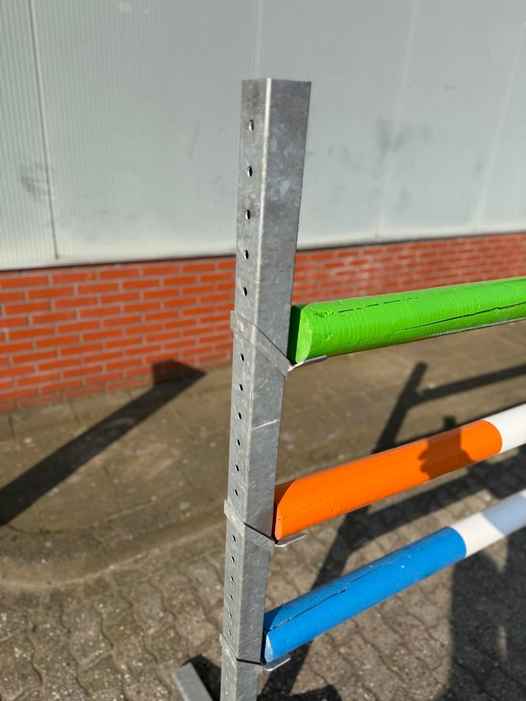 Verzinkte hindernis staanders, Dieren en Toebehoren, Ophalen, Nieuw, Springen
