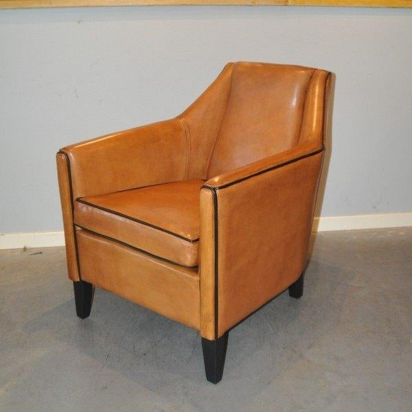 Lounge Atelier nieuw model fauteuil Jan, Ophalen of Verzenden, Nieuw, Leer, 50 tot 75 cm