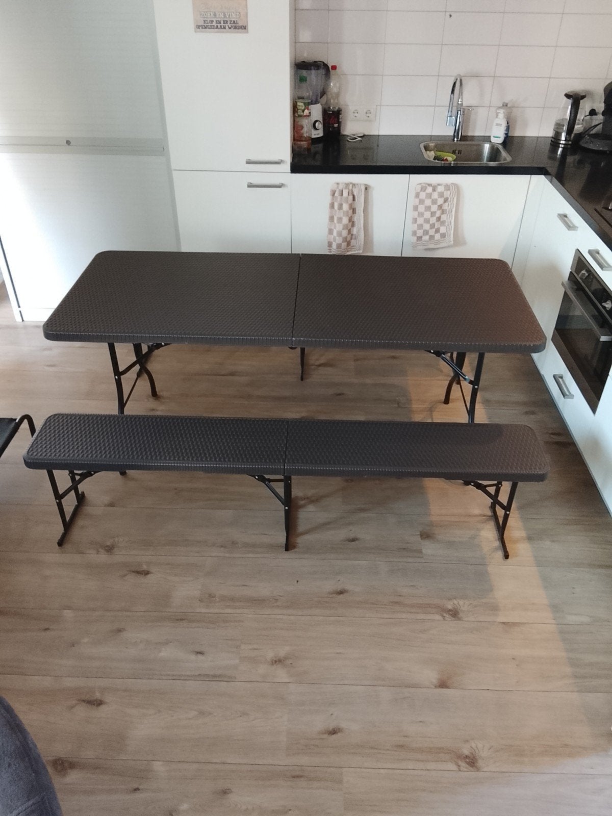 Tillvex Inklapbare Picknicktafel 180cm Z.G.A.N., Tuin en Terras, Ophalen of Verzenden, Tillvex, ., .