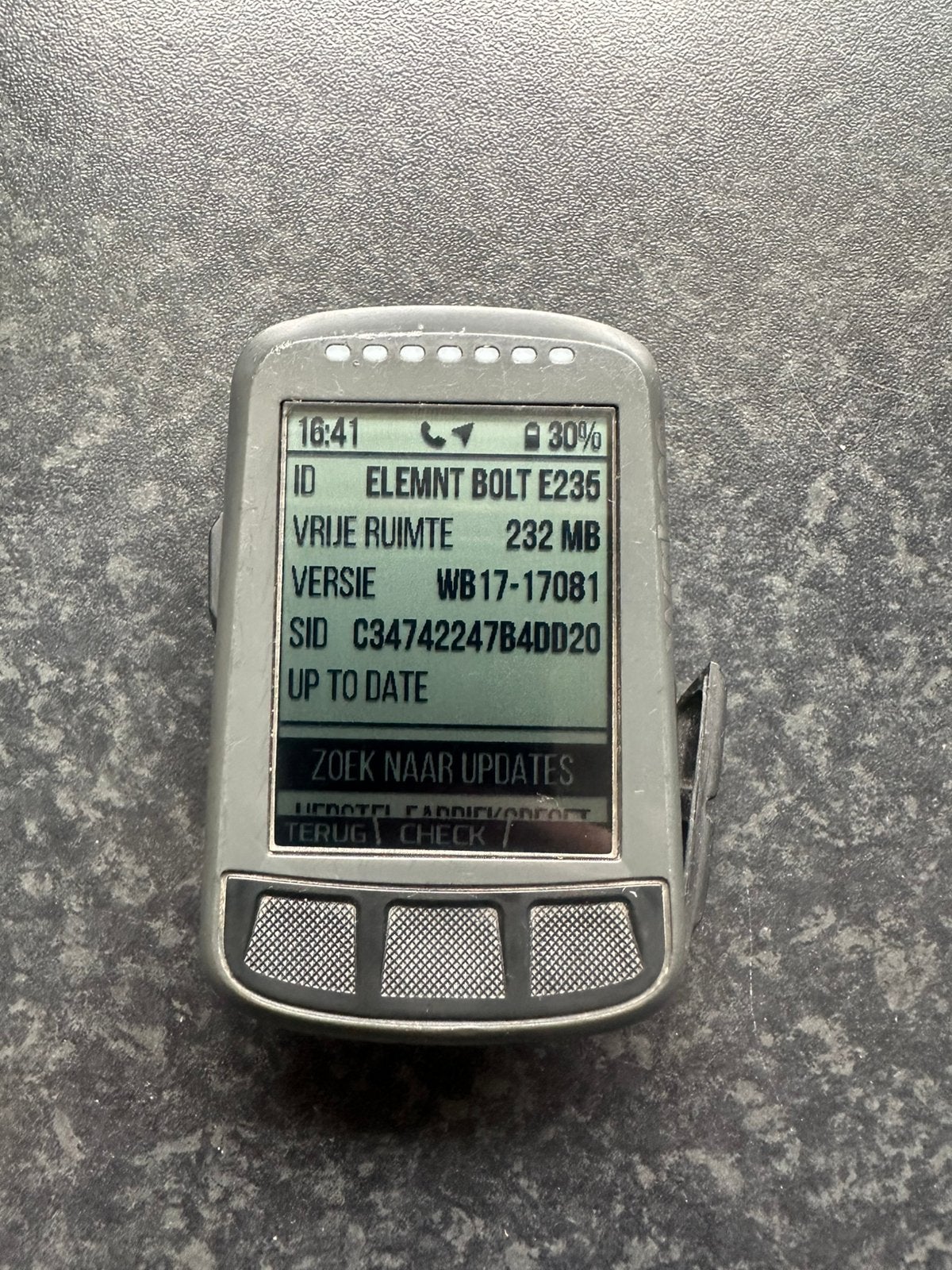 Wahoo Elemnt Bolt E235, Fietsen en Brommers, Fietsaccessoires | Fietscomputers, Ophalen, Gebruikt