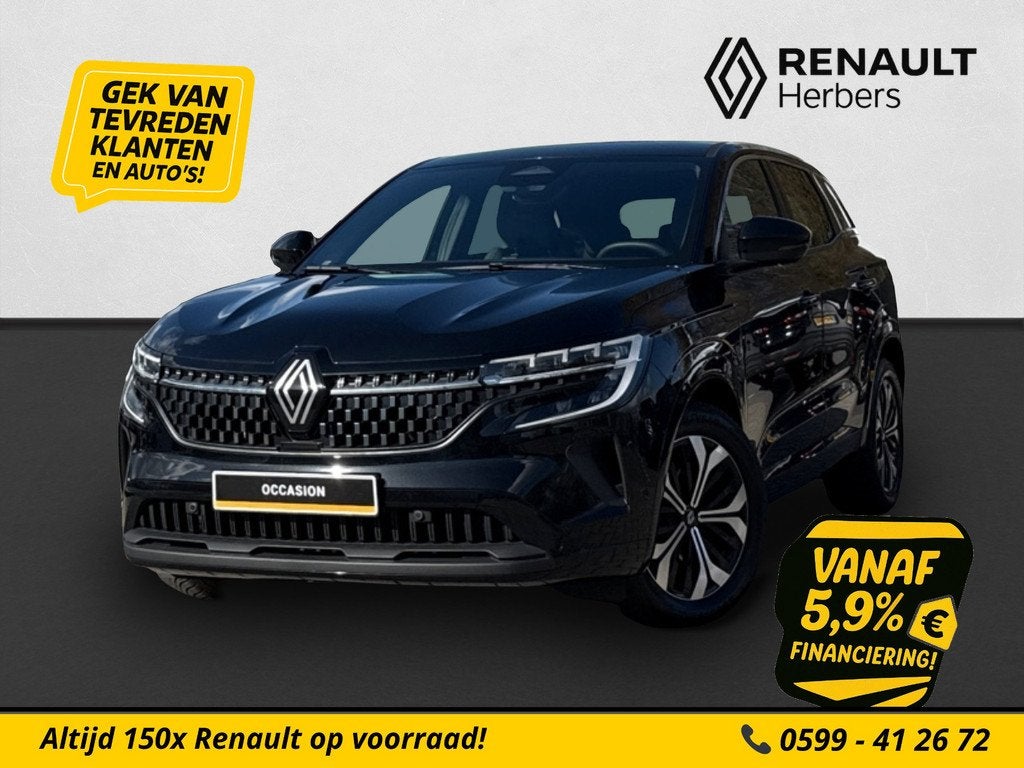 Renault Austral 1.3 mild hybrid 160 X-tronic Techno ALL SEAS, Auto's, Renault, 4 cilinders, Automatische klimaatregeling, Leder en Stof