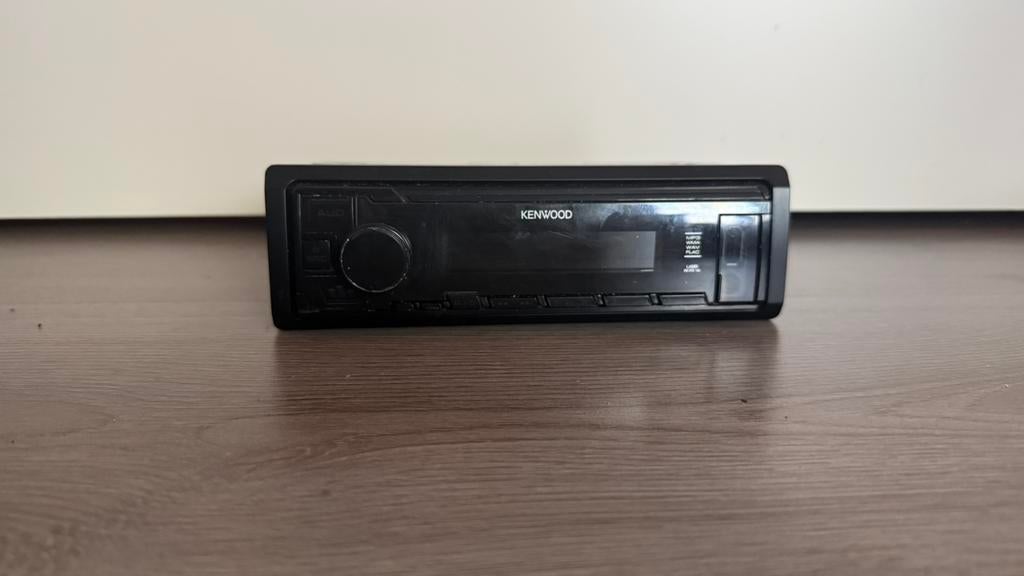 Kenwood 1-DIN autoradio AUX/USB/Bluetooth, Auto diversen, Ophalen of Verzenden, Zo goed als nieuw