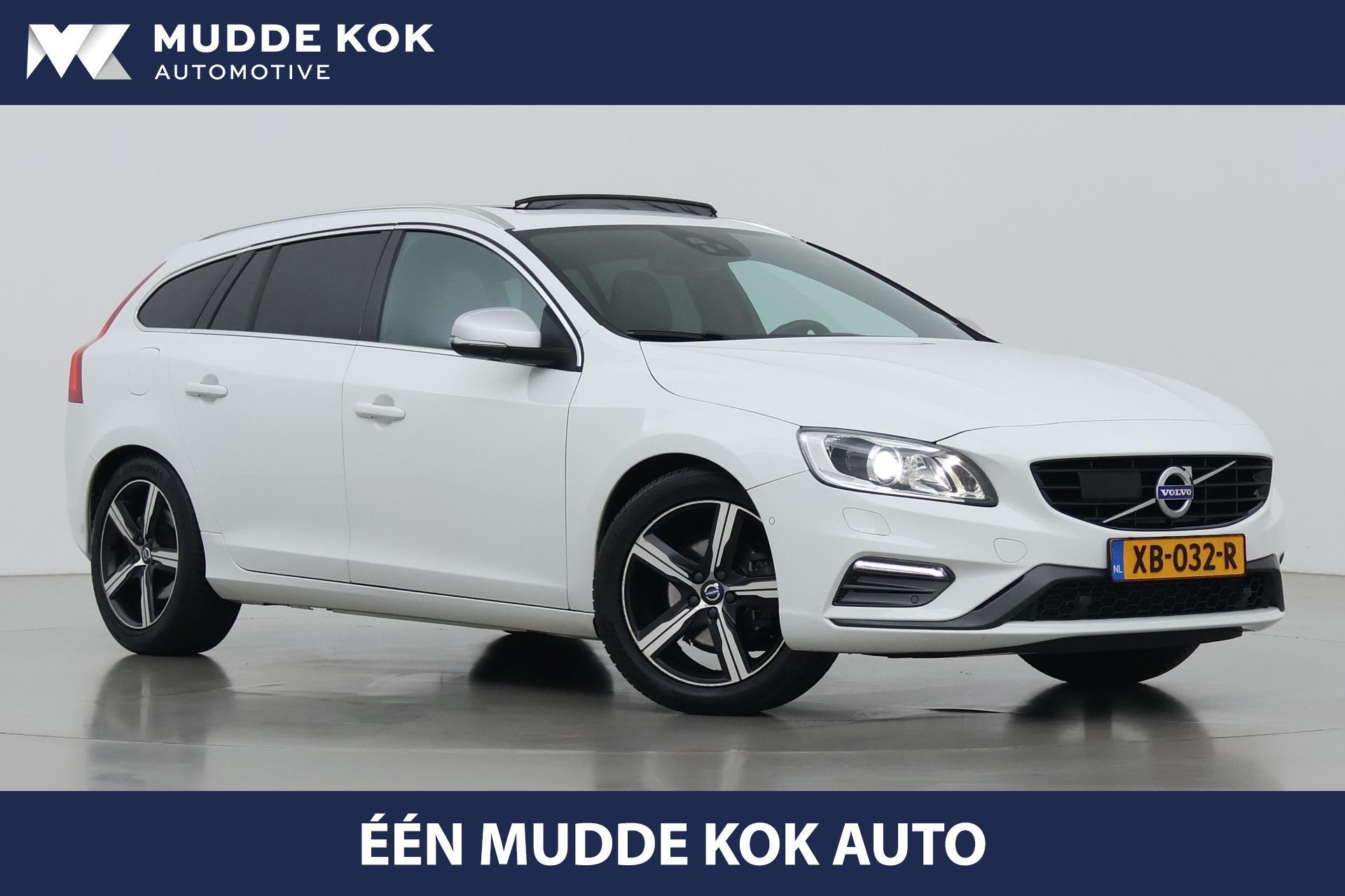 Volvo V60 2.0 T4 Business Sport | ACC | Schuifdak | BLIS | P, Auto's, Gebruikt, 1969 cc, Wit, 1600 kg