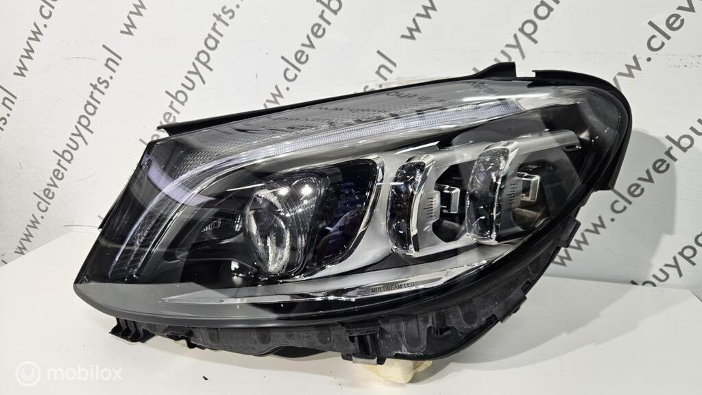 Koplamp origineel led C-klasse W205 ('14->) A2059068506KZ, Gebruikt, Mercedes-Benz, Ophalen of Verzenden, Mercedes-Benz