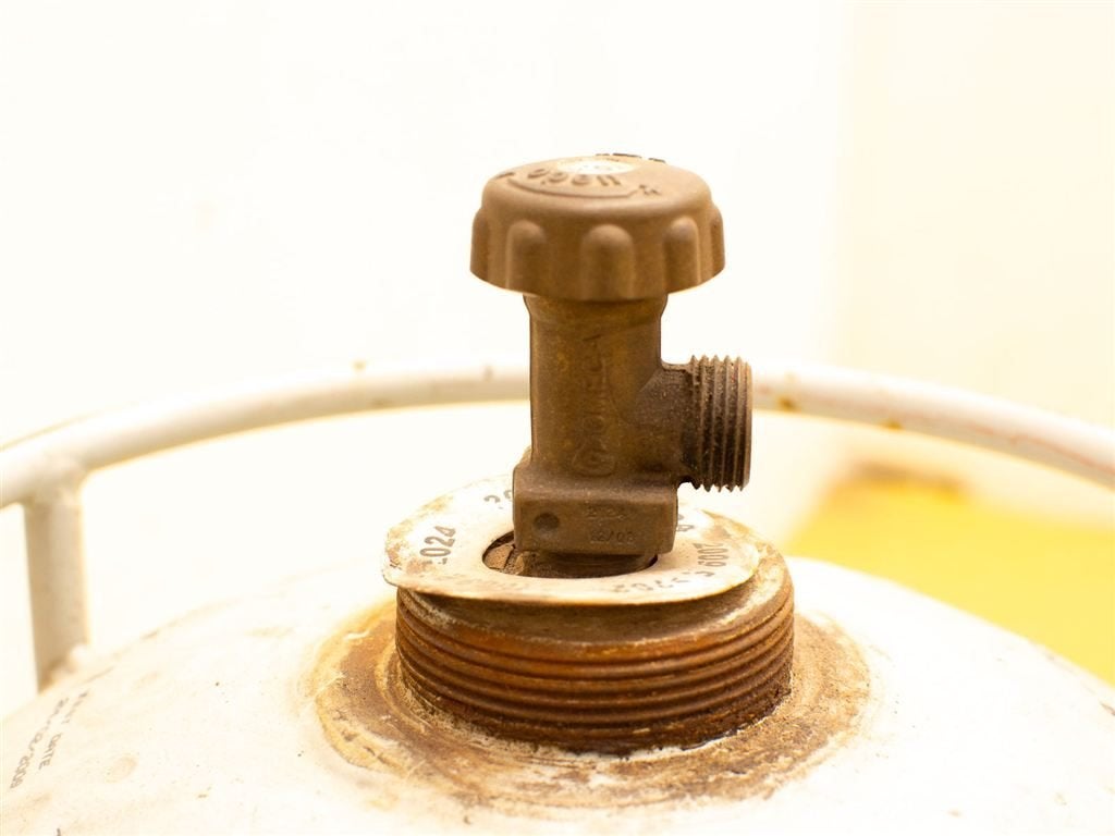 Propaan gasfles 35869, Ophalen of Verzenden, Gebruikt