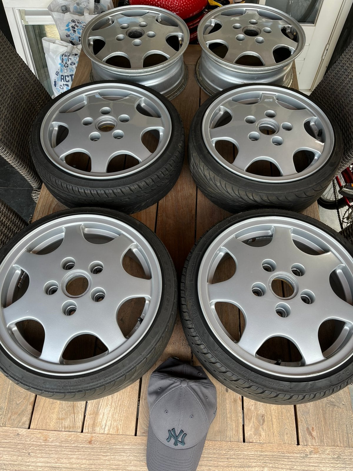 Porsche C2 velgen 16 inch, Ophalen, Gebruikt, Velg(en), 16 inch