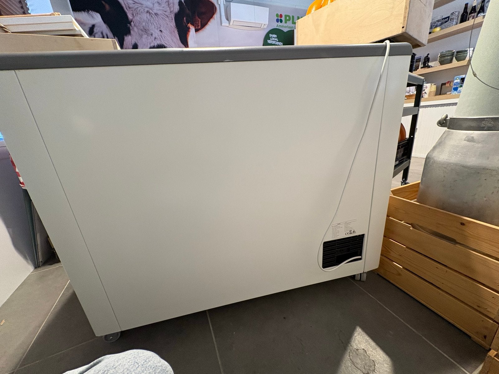 Tensai Professionele vriezer ICEC300DGITOS, Witgoed en Apparatuur, Koelkasten en IJskasten, Zo goed als nieuw, Met aparte vriezer
