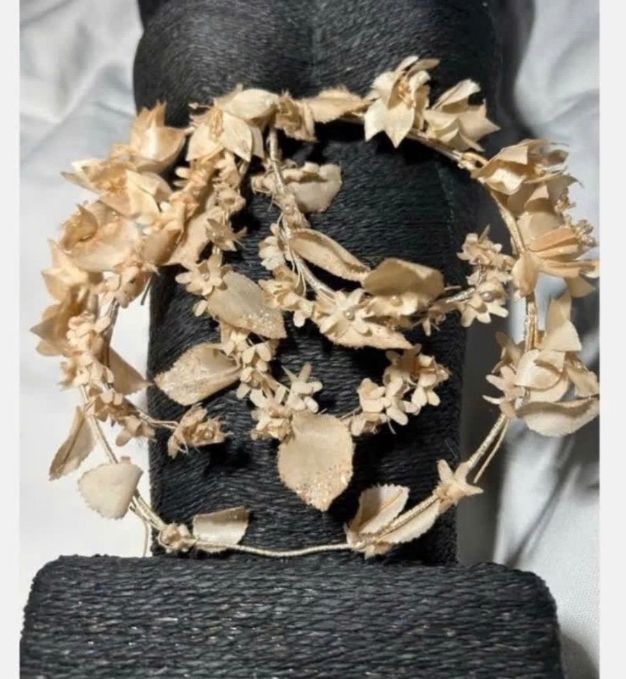 Zeer oude Antieke Kroon Tiara - Prachtig Erfstuk, Ophalen of Verzenden, Dames