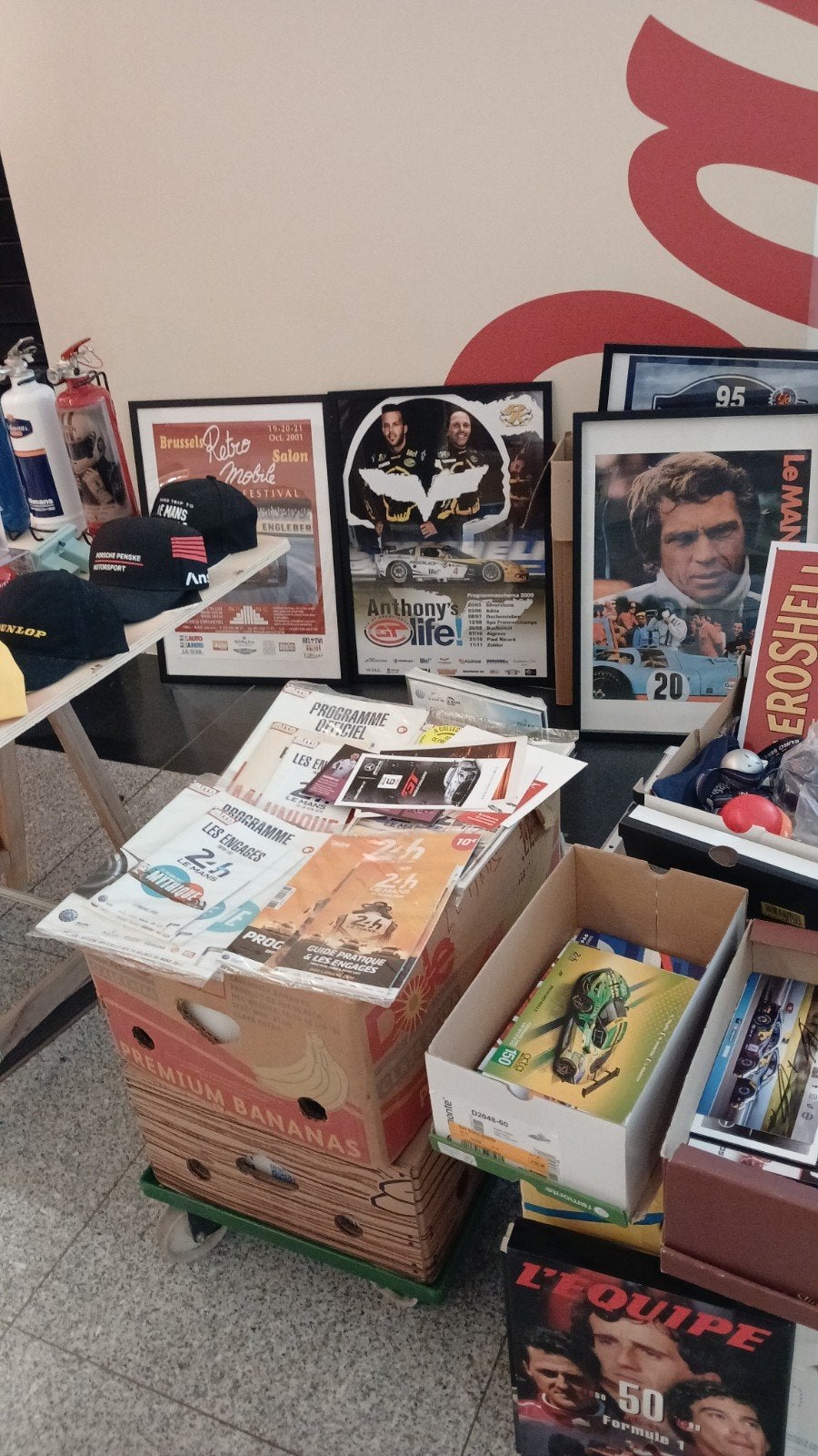 posters en affice en petten autosport, Ophalen of Verzenden, Nieuw, Reclamebord