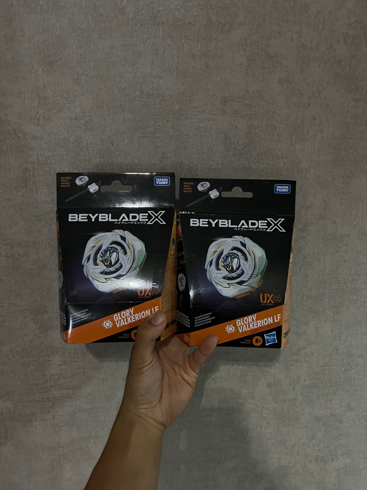 Beyblade X Glory Valkerion LF (wit) – nieuw, Ophalen of Verzenden, Zo goed als nieuw