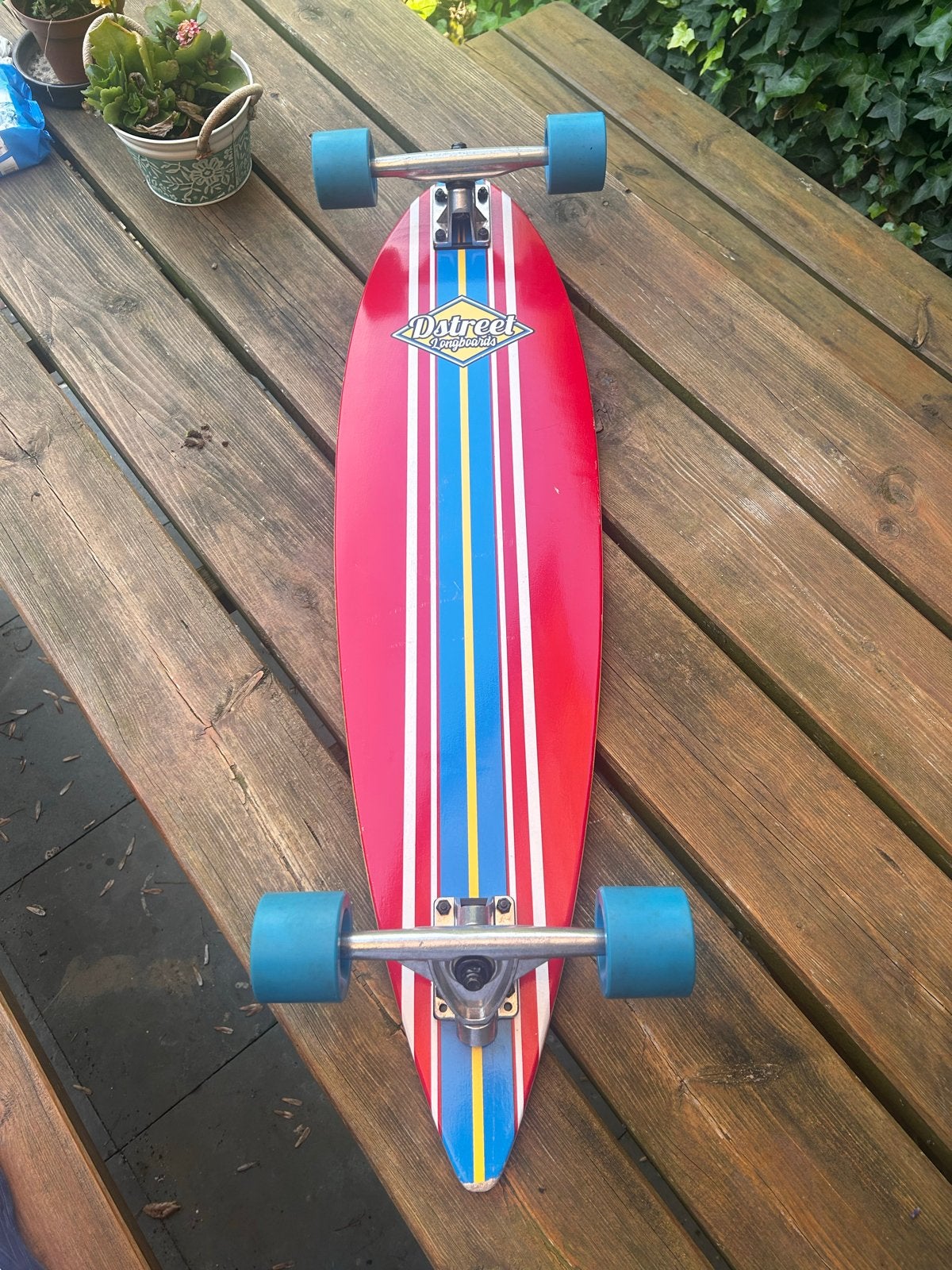 Dstreet Longboard - Zo goed als nieuw, Ophalen, Zo goed als nieuw, Skateboard, Longboard