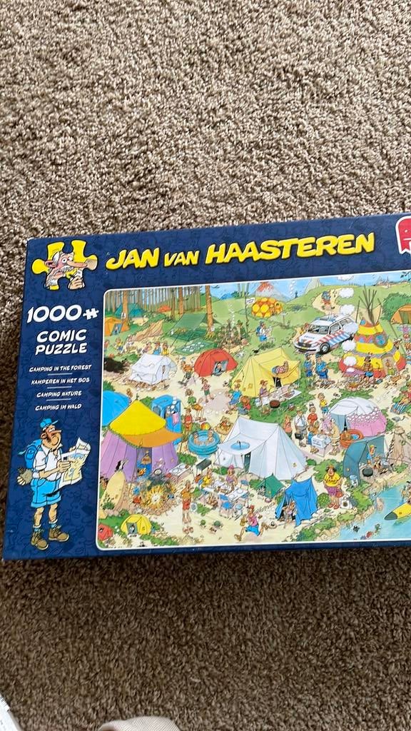 Jan van Haasteren, Ophalen, 500 t/m 1500 stukjes, Gebruikt, Legpuzzel