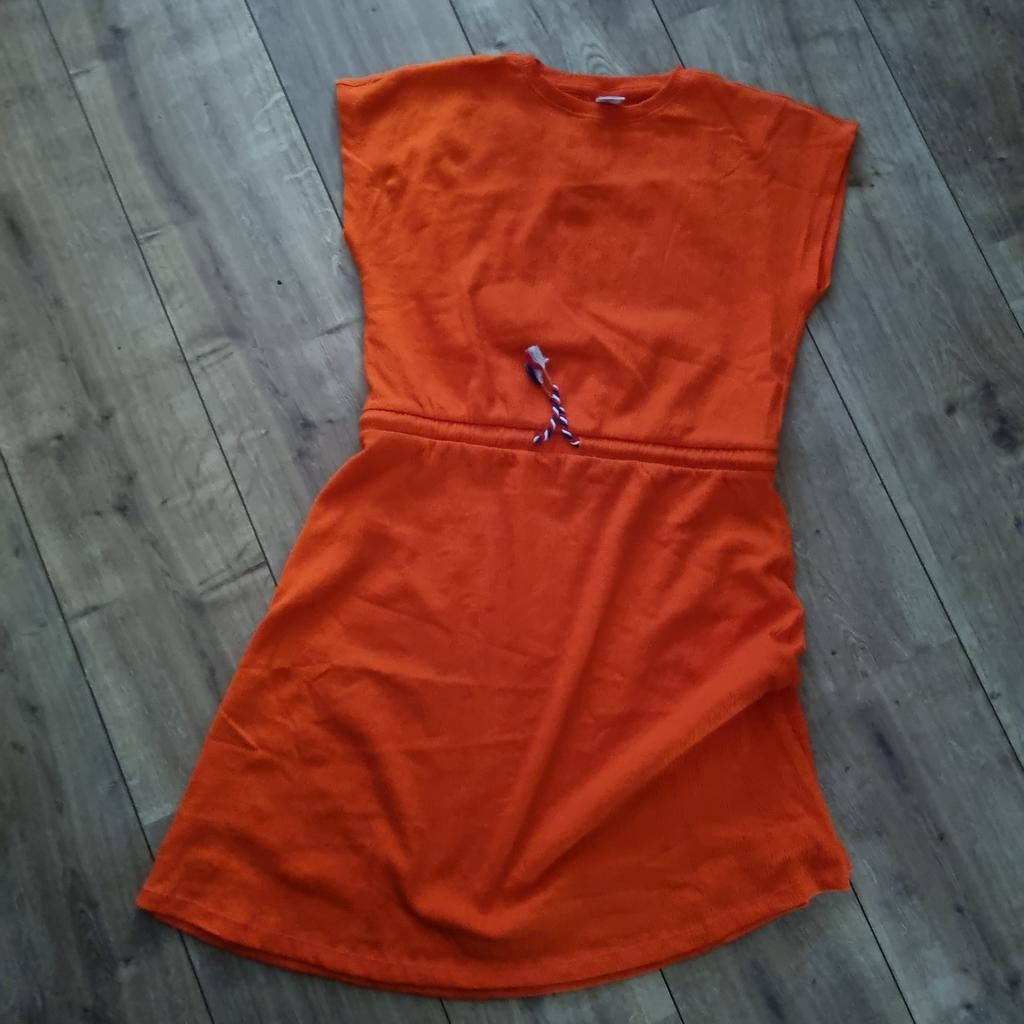 Koningsdag / koningsspelen oranje meisjes jurk hema 158/164, Ophalen, Nieuw, Hema, Meisje