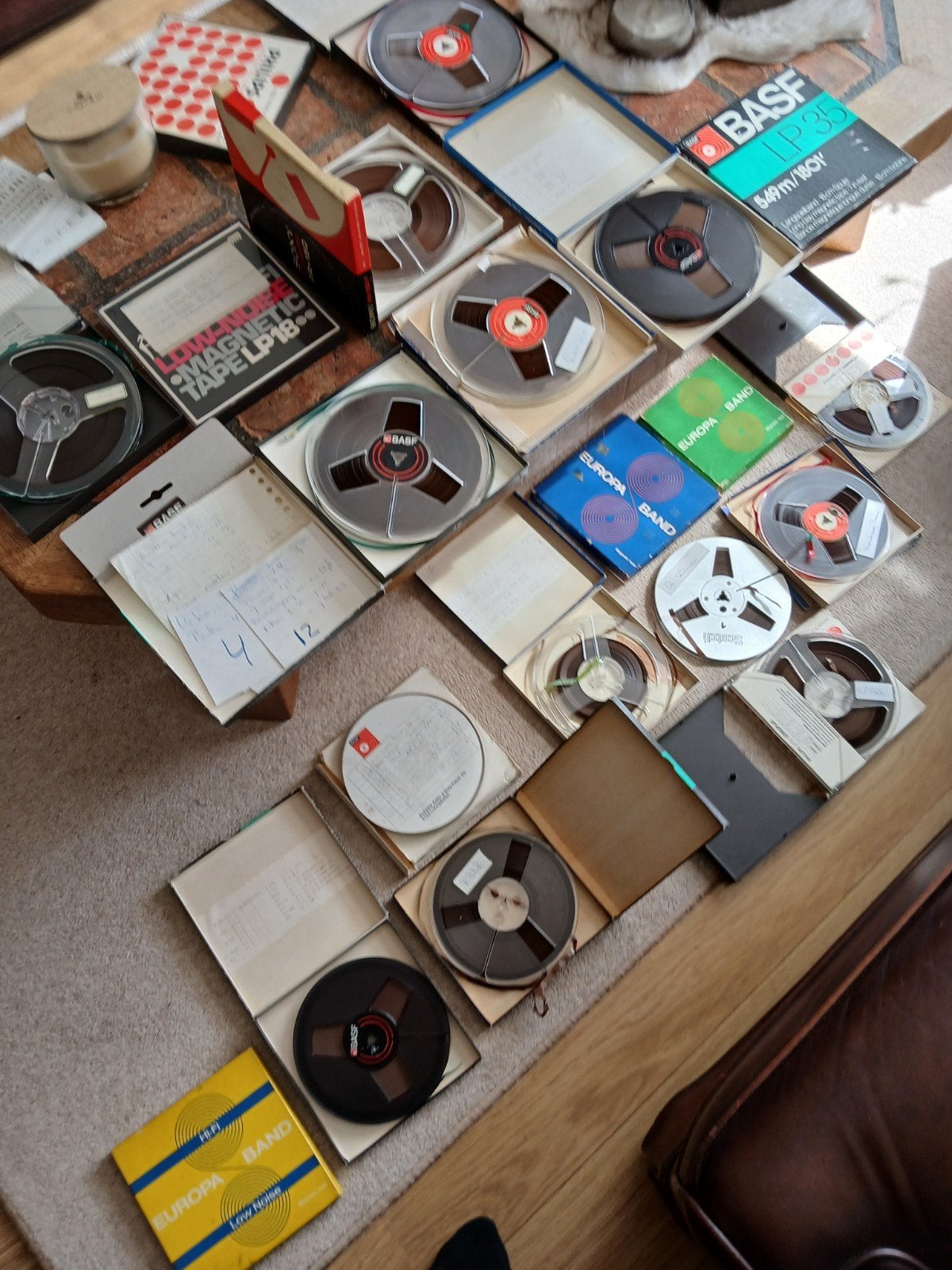 20 banden voor bandrecorder, Ophalen of Verzenden