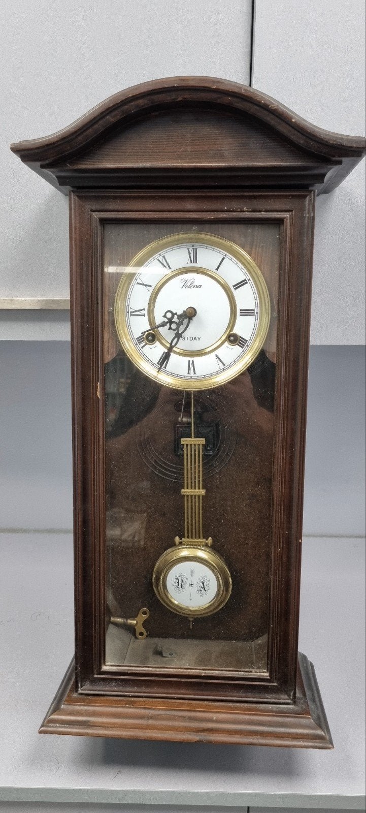 Wandklok Velona 31days deffect, Ophalen of Verzenden