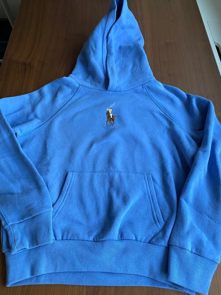 Hoodie van Ralph Lauren. Nieuwstaat. Dames. XS, Ophalen of Verzenden, Zo goed als nieuw, Maat 34 (XS) of kleiner, Blauw