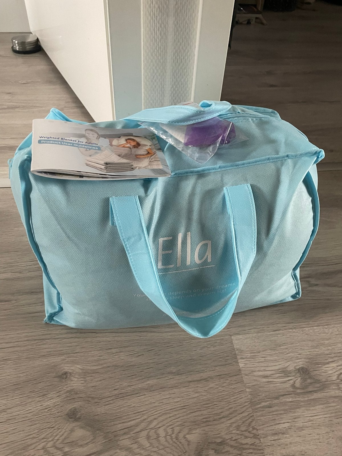 Ella Verzwaringsdeken 9 kg, 150x200 cm - Nieuw, Ophalen of Verzenden, Deken of Dekbed, Overige merken, Grijs