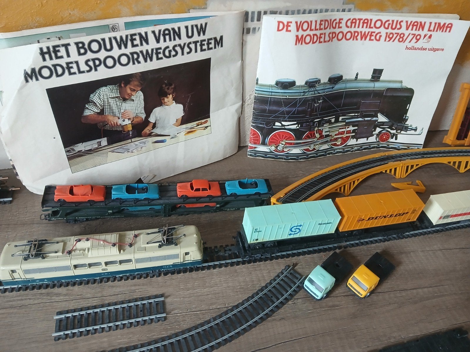 Lima electrische modeltreinset met originele documentatie!, Hobby en Vrije tijd, Overige merken, Gelijkstroom, Ophalen of Verzenden