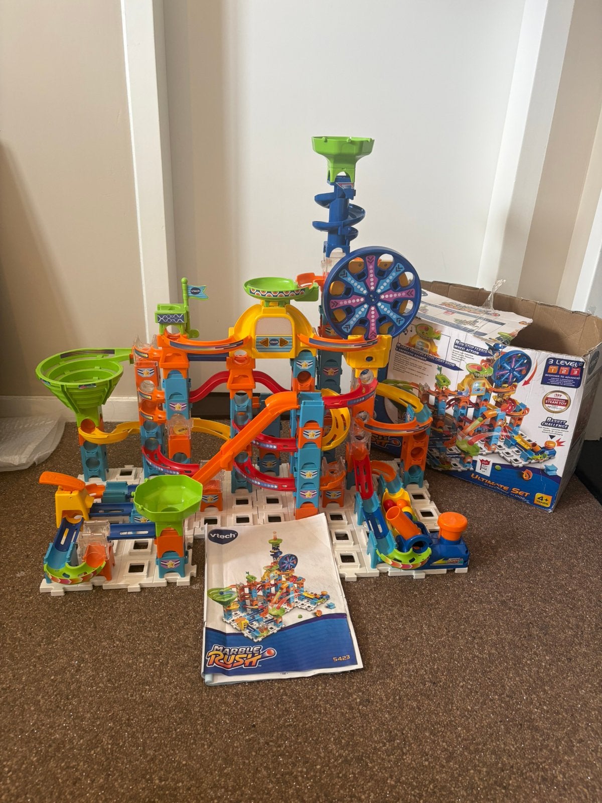 VTech Marble Rush Knikkerbaan Ultimate Set, Ophalen of Verzenden, Zo goed als nieuw