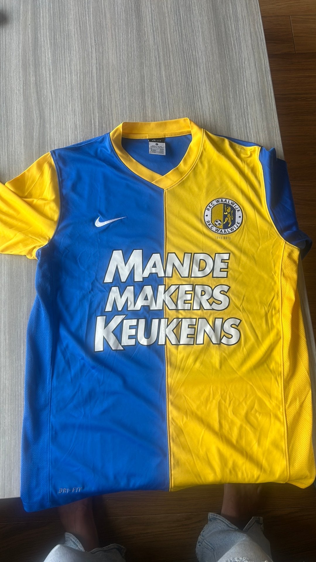 RKC Waalwijk jubileumshirt 1940–2010 origineel 70 jaar RKC, Ophalen of Verzenden, Zo goed als nieuw, Shirt