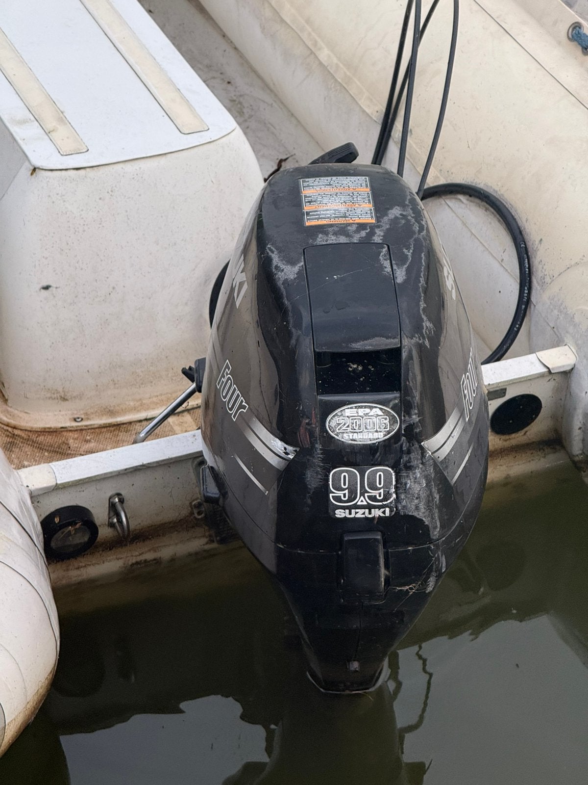 Console boot met 9,9 pk, geen registratie meer, Watersport en Boten, Rubberboten, 34 m, Gebruikt, Suzumar, 15 m