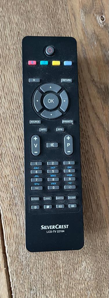 SilverCrest LED-TV 22104 - Compacte TV met Afstandsbediening, 50 Hz, HD Ready (720p), 40 tot 60 cm, Ophalen