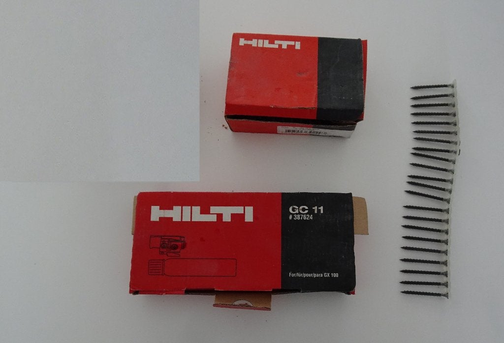 Hilti Staal / Betonnagels - Verschillende Soorten, Doe-het-zelf en Verbouw, Ophalen, Zo goed als nieuw