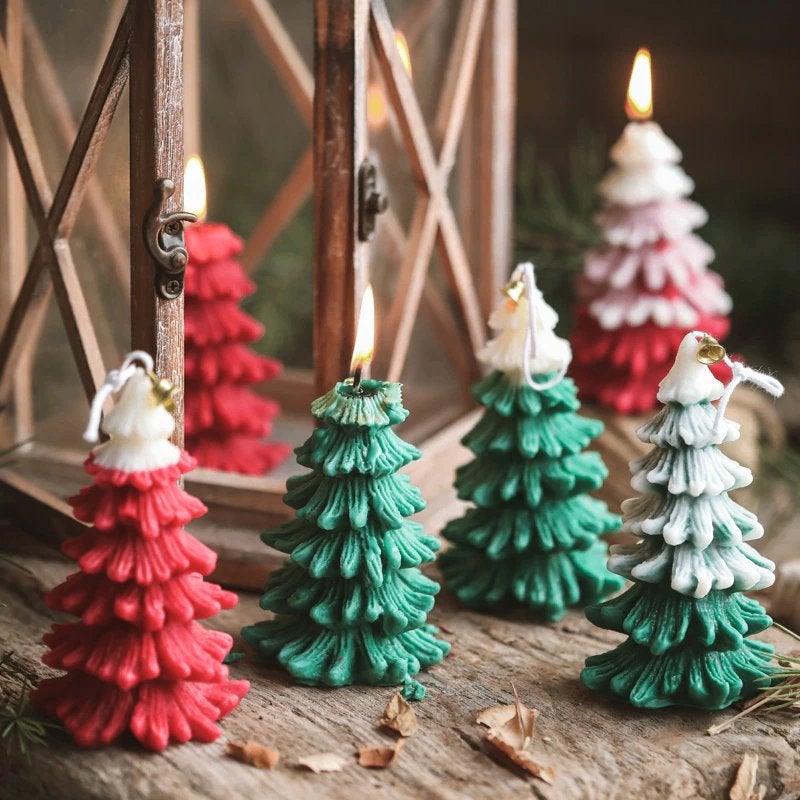 Kerstboom Kaarsenmal / Kaarsen Mal Zeep Kerst Beeldje Maken, Verzenden, Nieuw, Knutselmateriaal