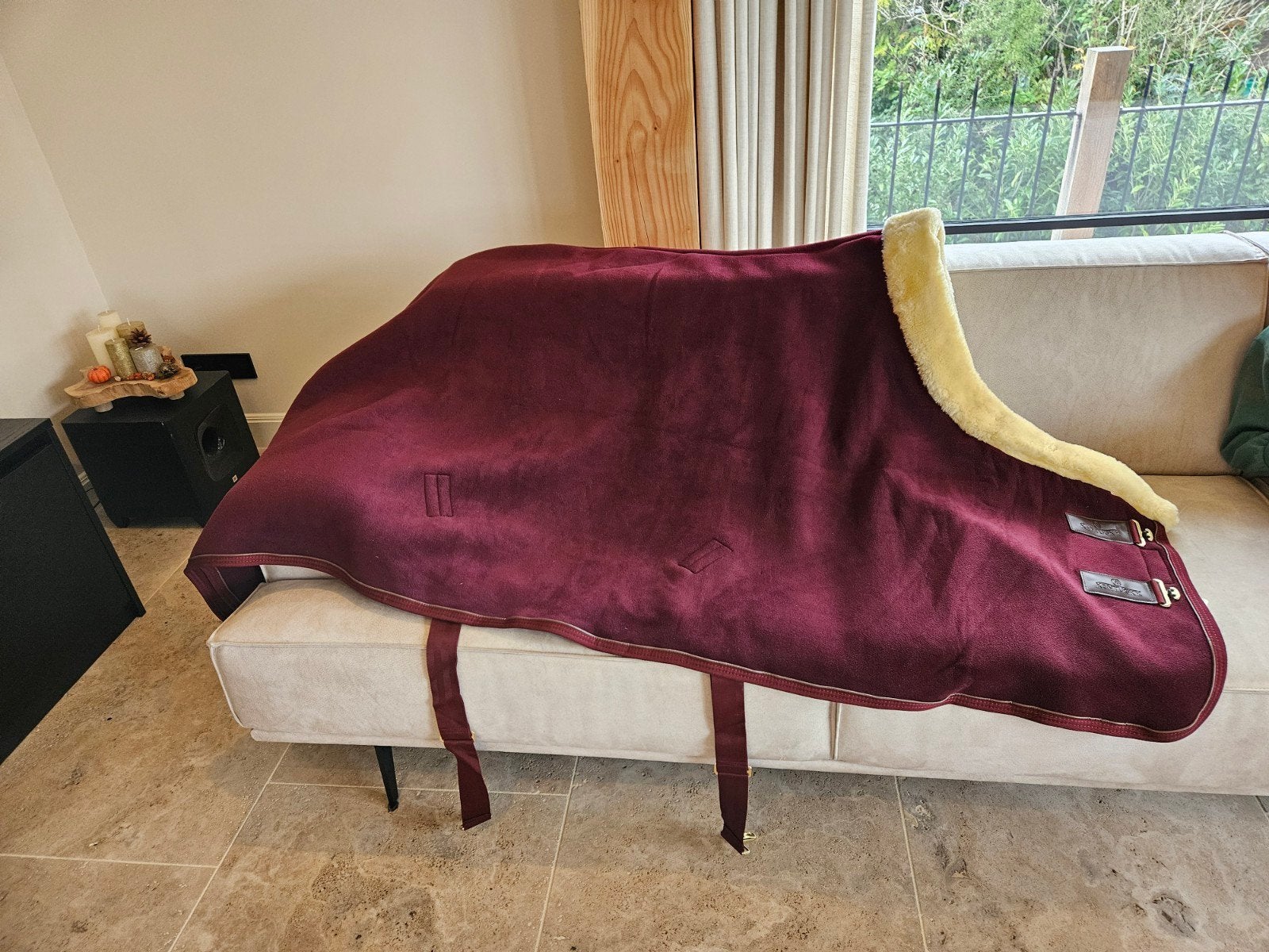 Nieuwe Kentucky Show Heavy Fleece deken 6'6 145, Dieren en Toebehoren, Ophalen of Verzenden, Nieuw