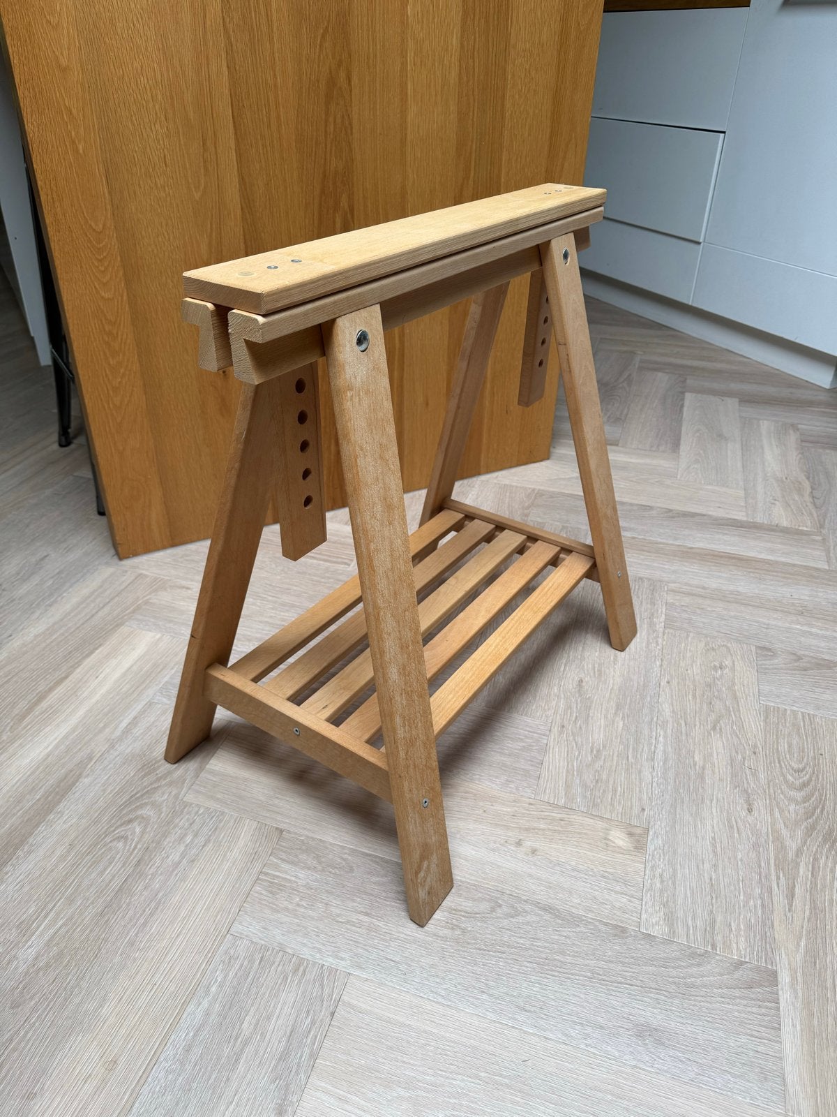 IKEA Finnvard houten schraag (1 stuk), Ophalen, Gebruikt