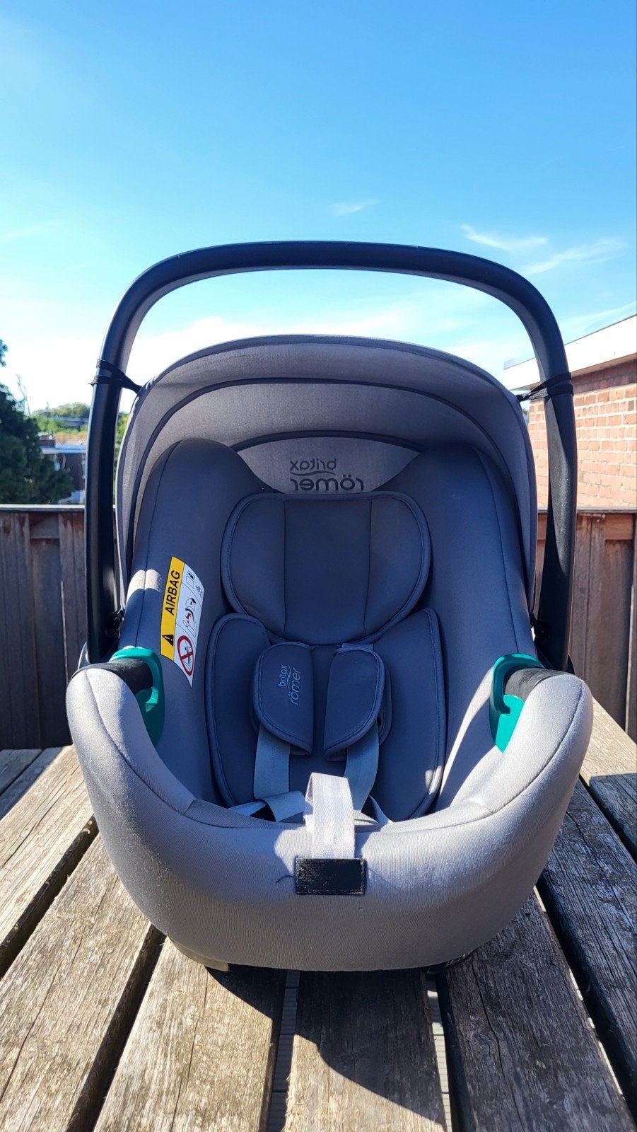 Britax Römer carseat / autostoel met Isofix, Ophalen, Romer, Autogordel of Isofix, Gebruikt