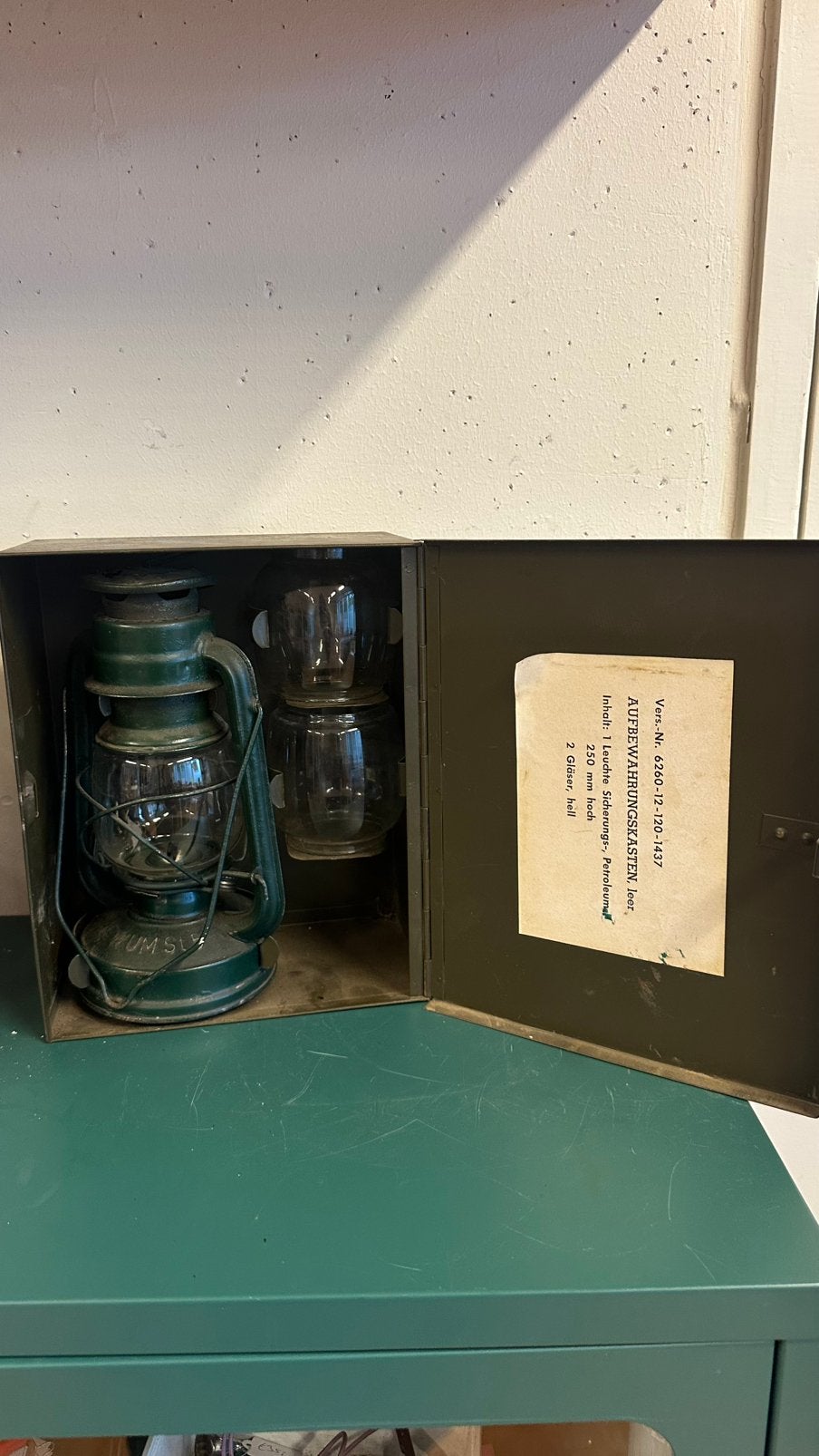 Militair Unicum! 100%Originele Bundeswehr Rhewum ST5 Set1959, .com, Ophalen of Verzenden, Duitsland, Rhewum