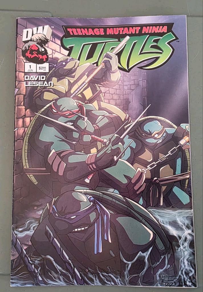 Teenage Mutant Ninja Turtles Comic - David LeSean, Eén stripboek, Verzenden, Zo goed als nieuw, David LeSean
