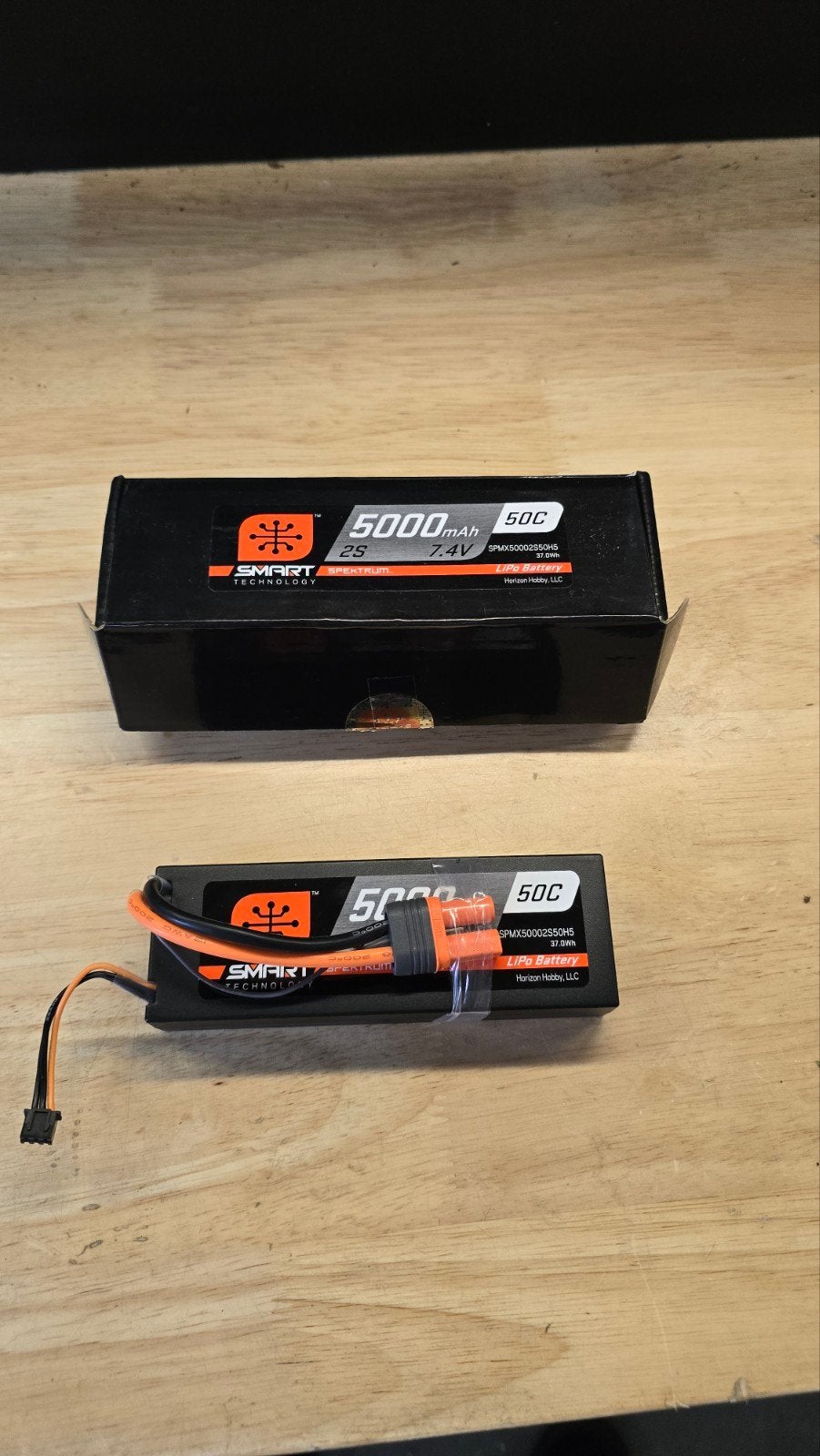 Spektrum 2s 5000mah lipo nieuw, Ophalen of Verzenden, Nieuw, Overige schalen, Onderdeel