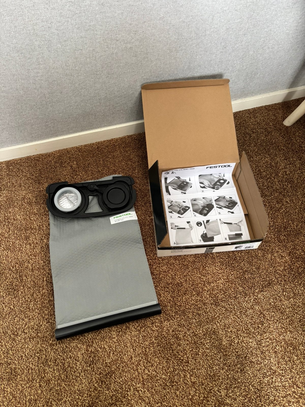 Festool herbruikbare stofzuigerzak, longlife -fis-ctl mini, Witgoed en Apparatuur, Weegschalen, Ophalen, Minder dan 10 kg, Zo goed als nieuw