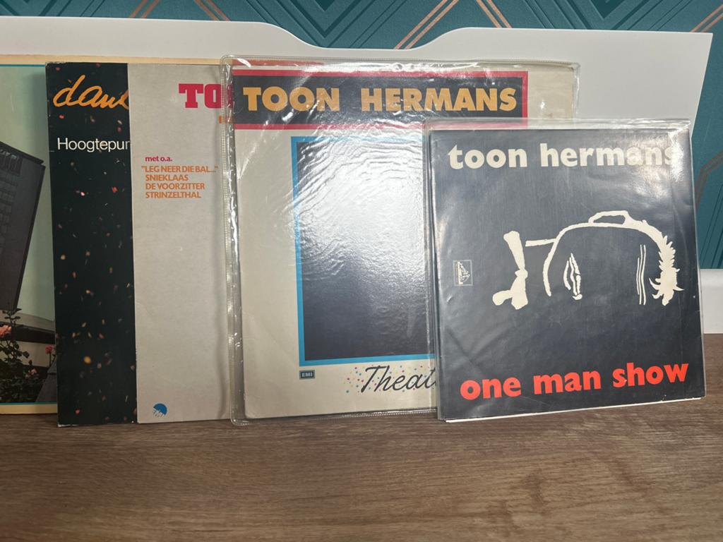 5 LP's van Toon Hermans, Ophalen of Verzenden, 1970 - 1979, Gebruikt, 12 inch
