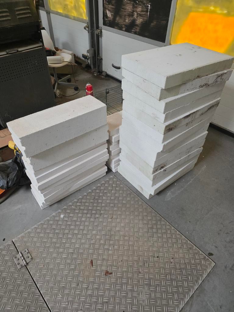 Gasbeton blokken in 3 verschillende maten, Ophalen of Verzenden