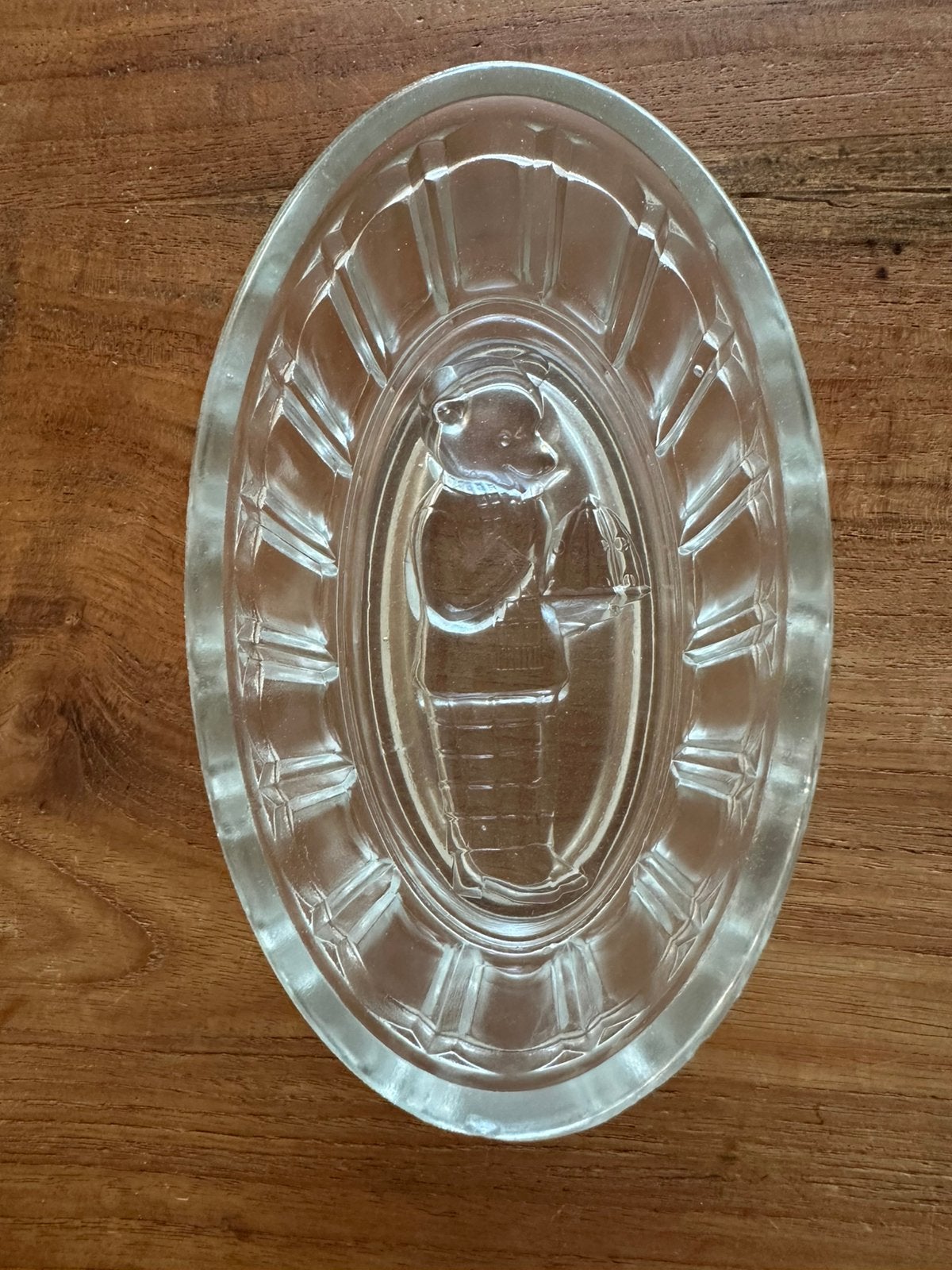 Puddingvorm Bruintje Beer persglas 1930, Ophalen of Verzenden