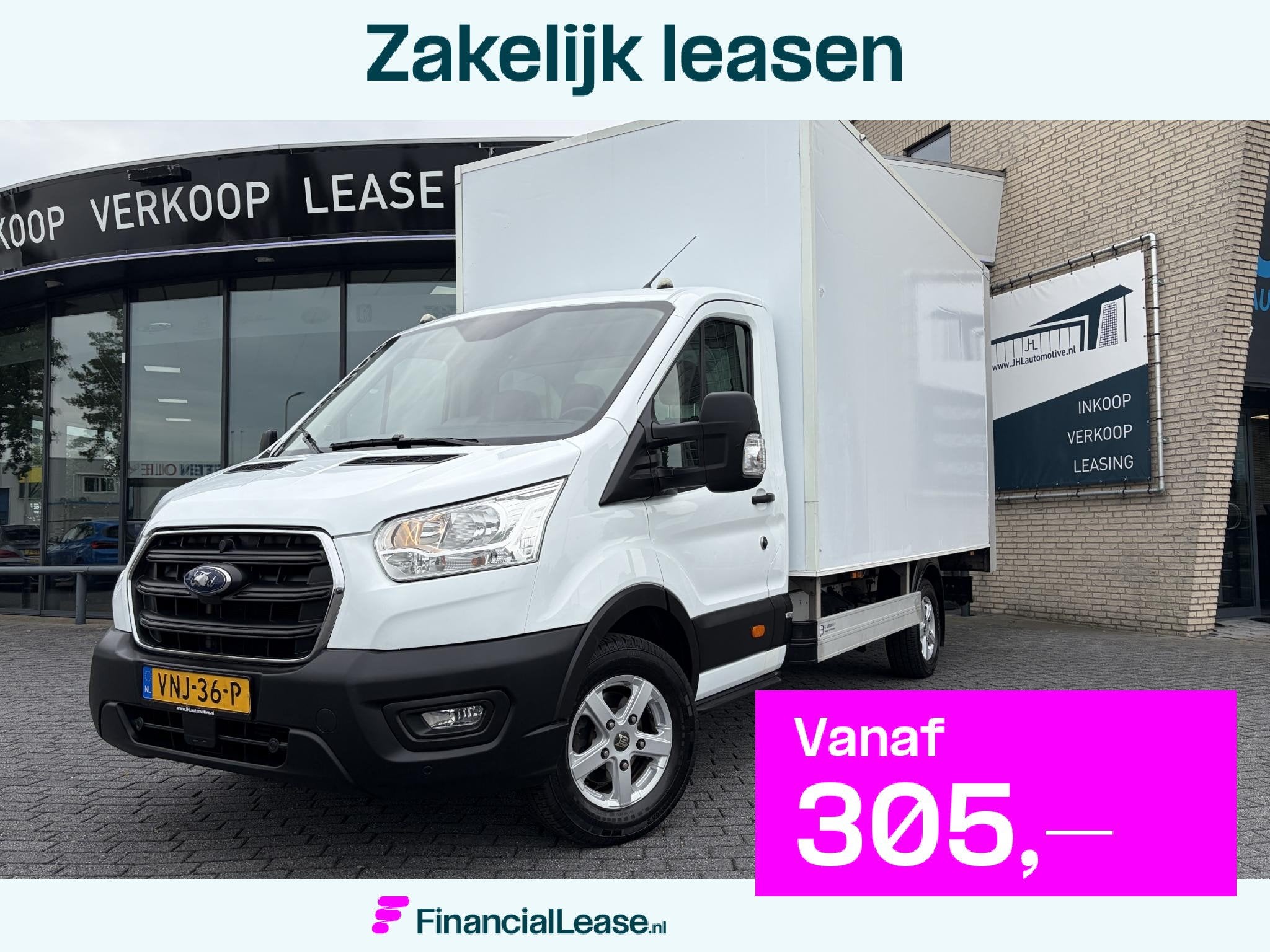 Ford Transit 350 2.0 TDCI L5*BAKWAGEN*LAADKLEP*A/C*CRUISE*TE, Voorwielaandrijving, Stof, Euro 6, 4 cilinders