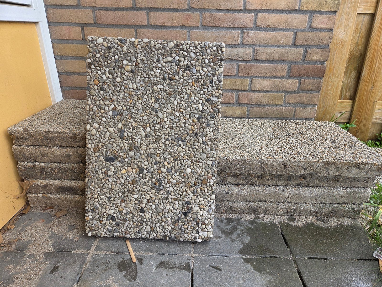 Grote tegels, Ophalen of Verzenden, Gebruikt, Overige materialen