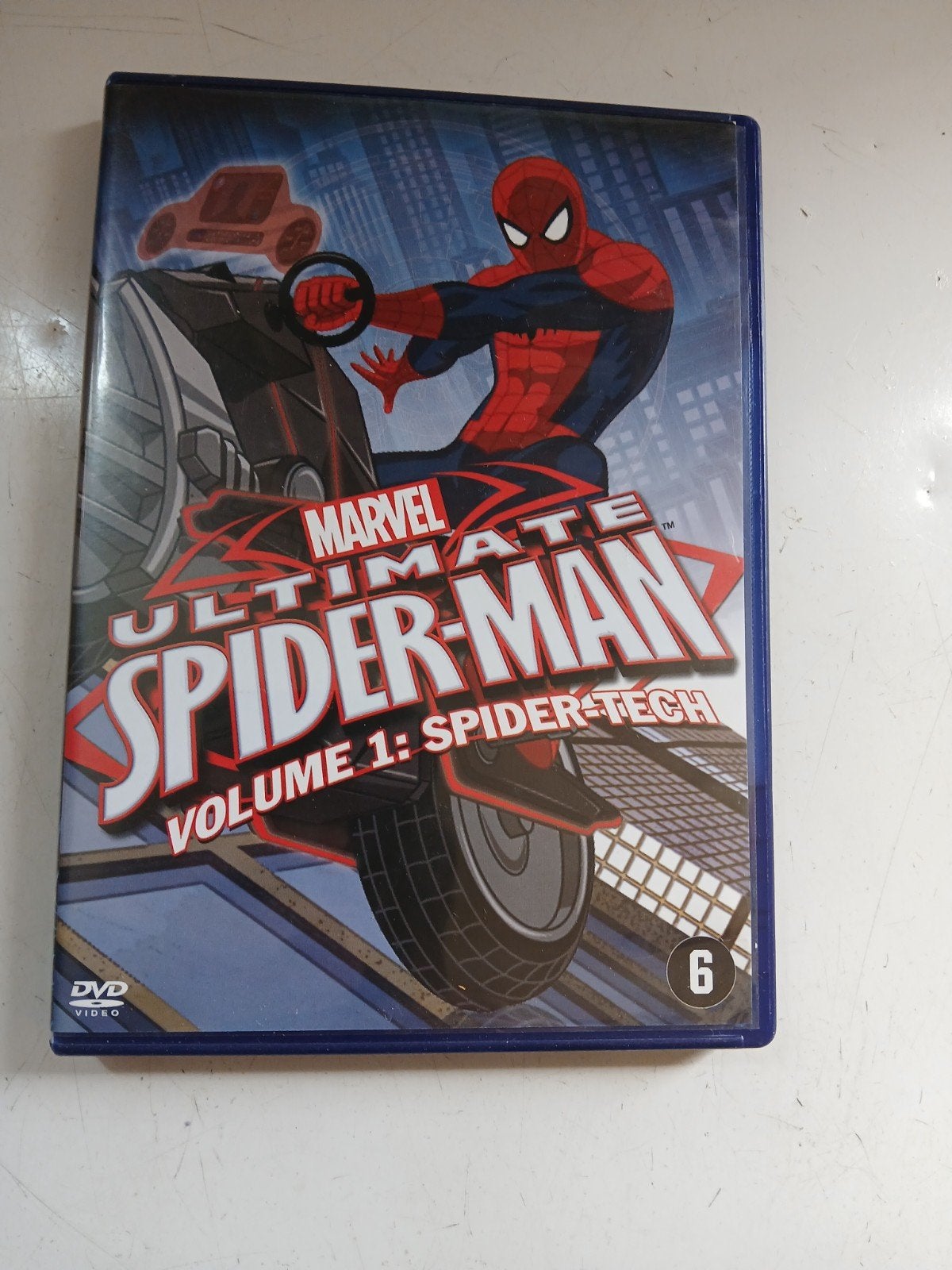 Ultimate Spider-Man Volume 1: Spider-Tech DVD, Gebruikt, Tekenfilm, Amerikaans, Ophalen of Verzenden