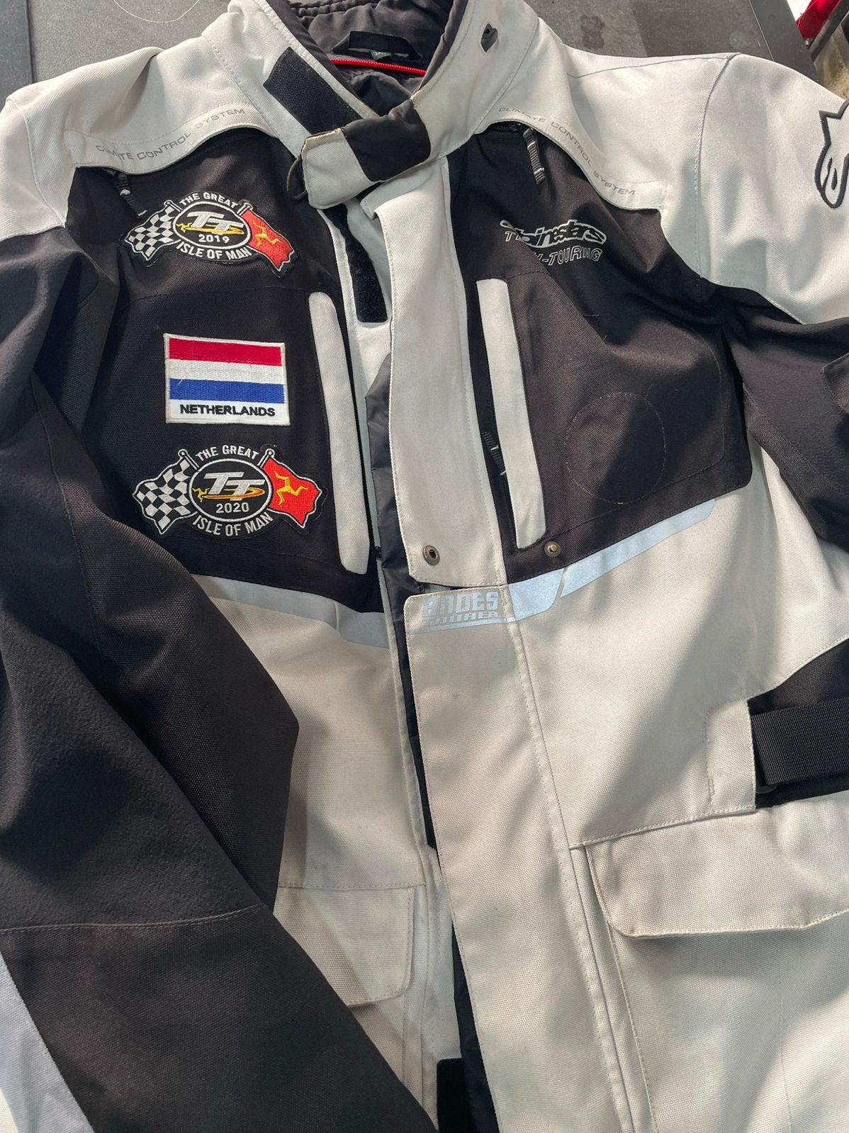 ALPINE STARS HEREN MOTORJAS, Ophalen of Verzenden, Tweedehands, Heren, Jas | textiel