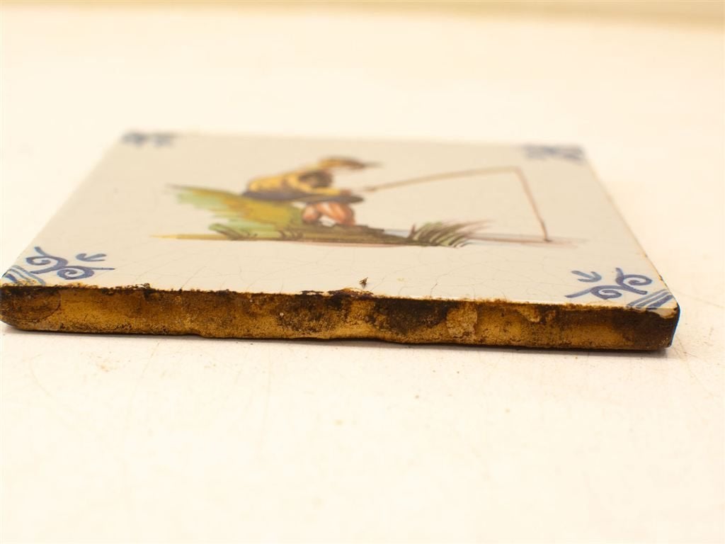 Wandtegeltje 35591, Ophalen of Verzenden, Gebruikt