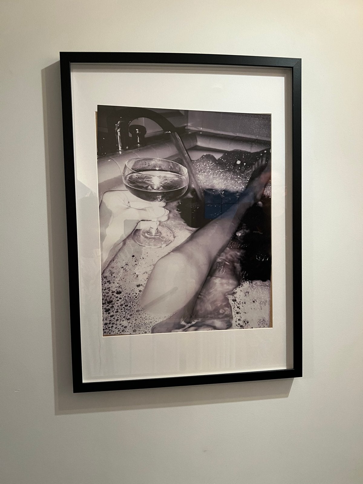 2x foto lijsten ikea 50x70, Ophalen of Verzenden, Zo goed als nieuw, Fotolijst, 50 cm