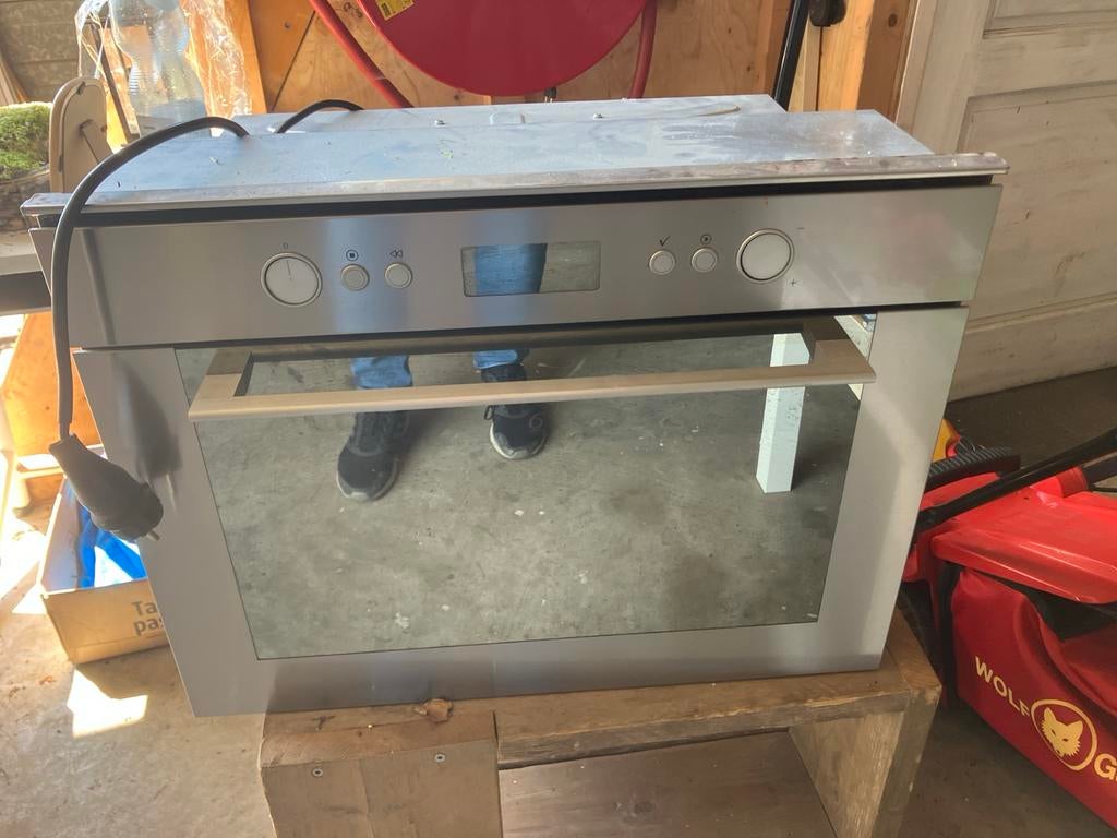 Inbouw oven met grill - Zo goed als nieuw, Ophalen, Zo goed als nieuw, Vrijstaand, Oven met grill