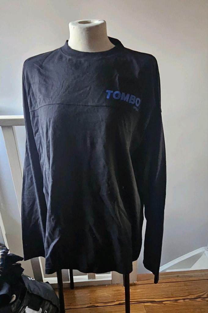 Tomboy zwart t-shirt, Ophalen of Verzenden, Zo goed als nieuw, Maat 52/54 (L), Zwart