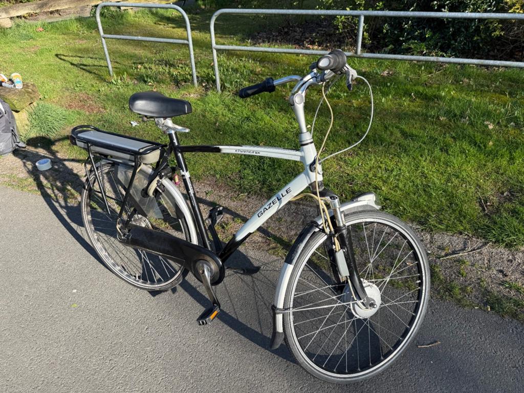 Gazelle Chamonix Electrische Fiets, Fietsen en Brommers, Elektrische fietsen, 59 cm of meer, Ophalen, Zo goed als nieuw, Overige merken